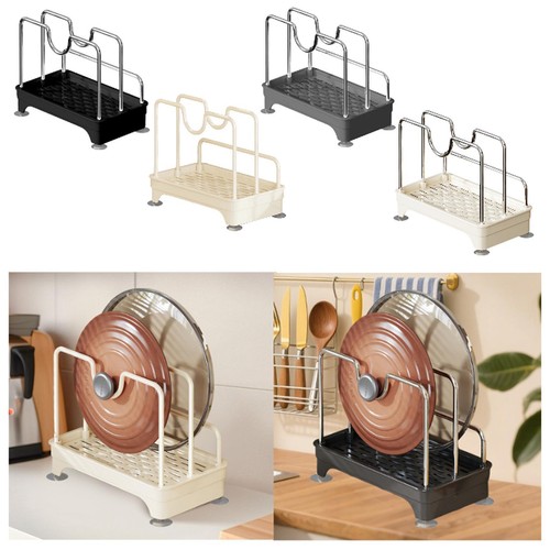 Pot lid organizer stainless - lid,