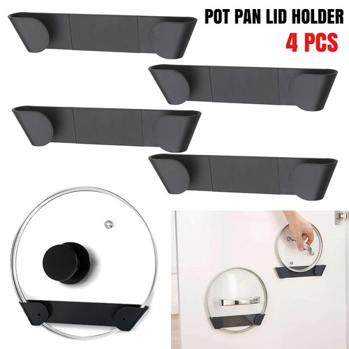 4pcs wall mounted saucepan - 4pcs,