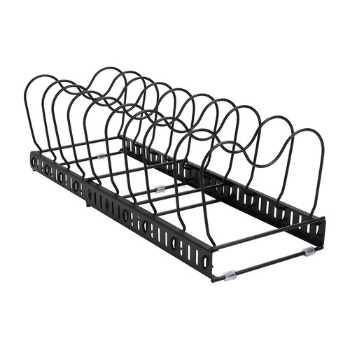 Black expandable pan organiser - pan,
