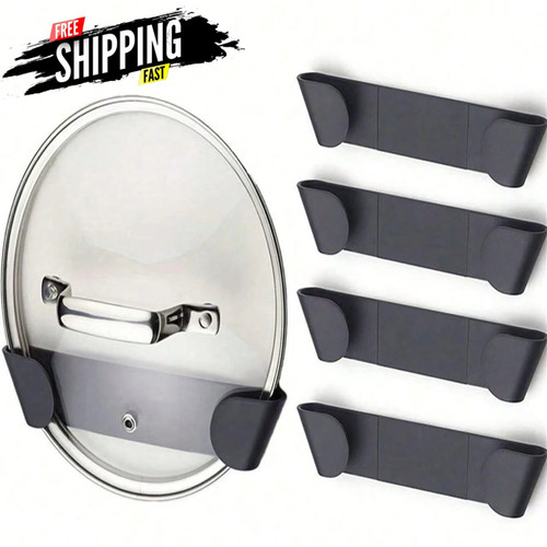 4pcs pot pan lid - 4pcs, holders