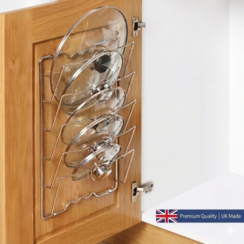 Pot lid holder storage rack - holder,