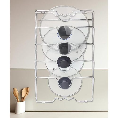 Tier pan lid holder rack - rack, pot