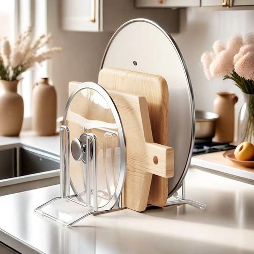 Freestanding metal pot lid - freestanding,