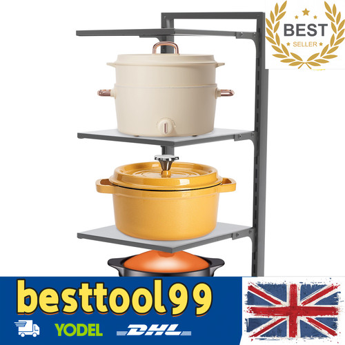 Tiers pot rack organizer - 4,