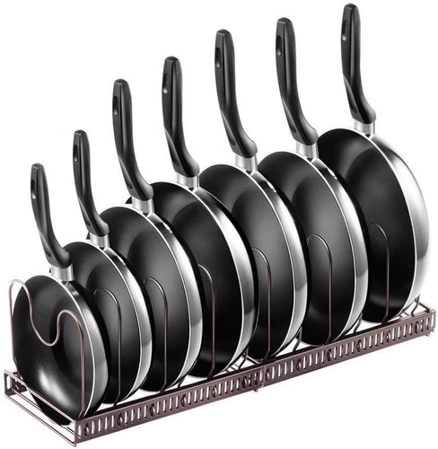 Expandable pan lid - pan, organiser
